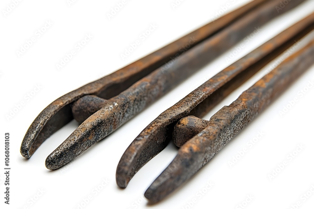 Tongs Isolated on White Background. Tongs Isolated on White Background.