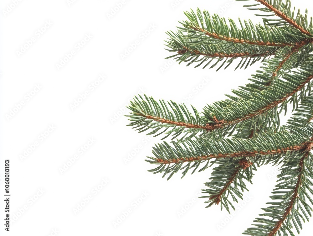 Christmas tree planting with horizontal border background. Christmas tree planting with horizontal border background.