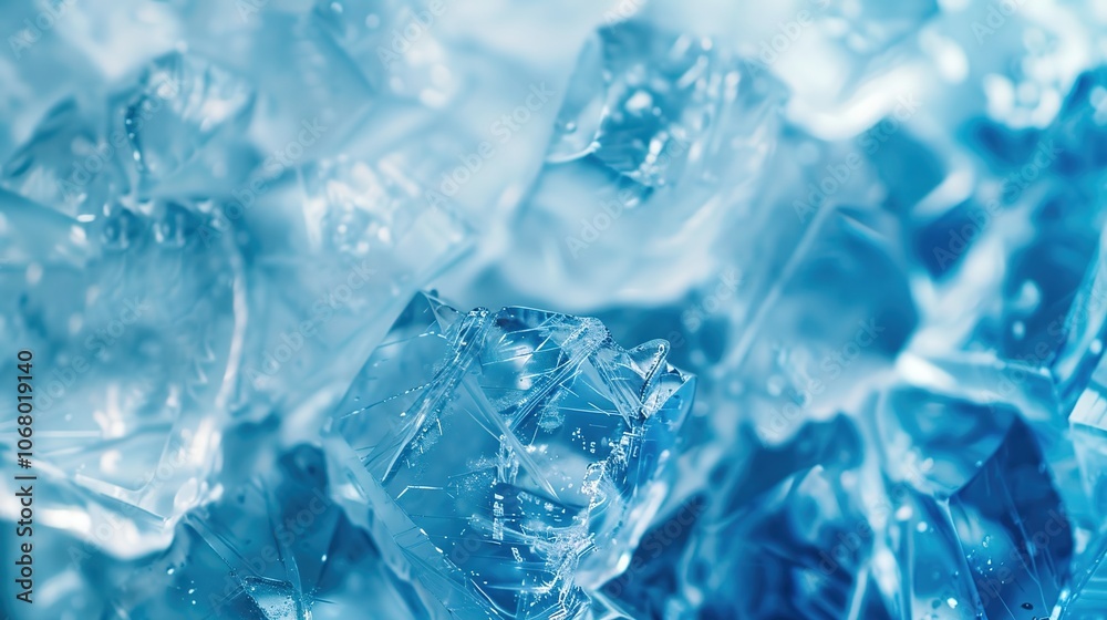 Stunning Geometric Blue Ice Texture Background: A Cool Vision of Beauty Stunning Geometric Blue Ice Texture Background: A Cool Vision of Beauty