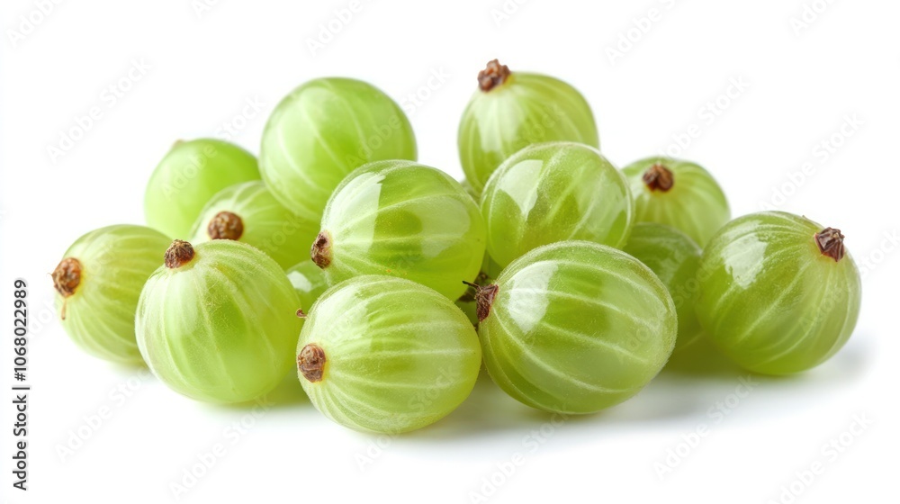 Fresh Green Gooseberries Fresh Green Gooseberries