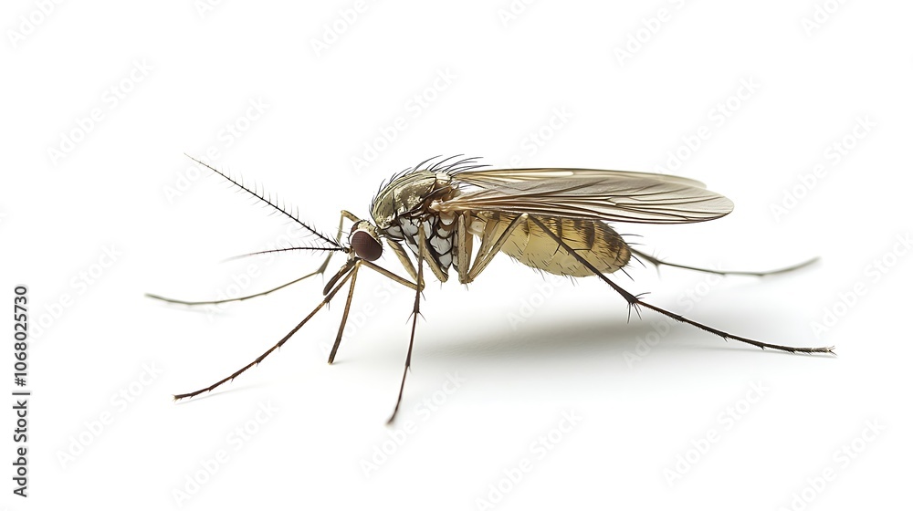 A Close-up of a Mosquito A Close-up of a Mosquito