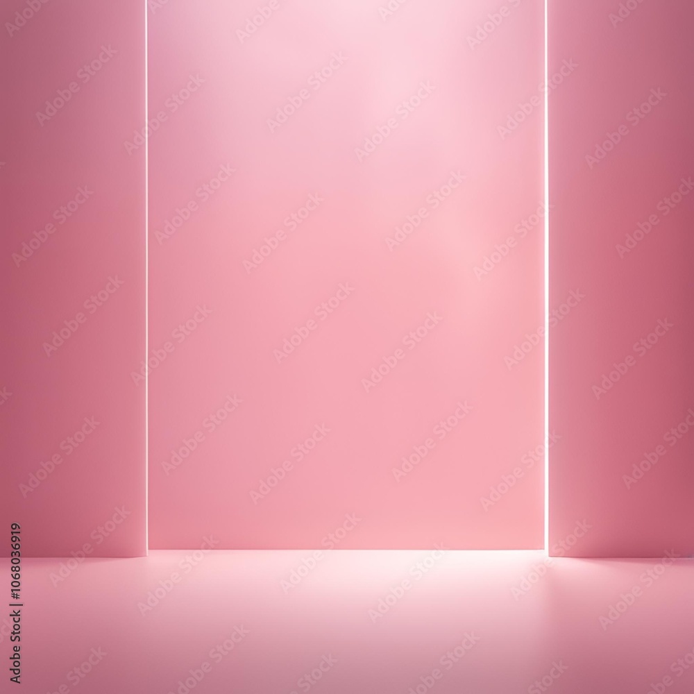 Elegant Pink Background with Soft White Light Creating a Delicate and Refined Atmosphere
Elegant Pink Background with Soft White Light Creating a Delicate and Refined Atmosphere