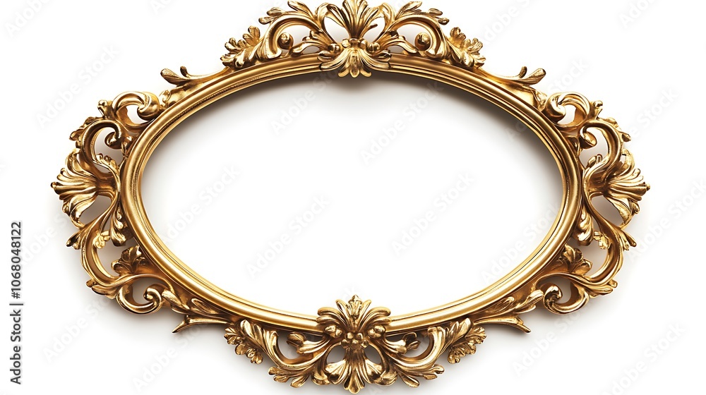 Ornate Golden Frame