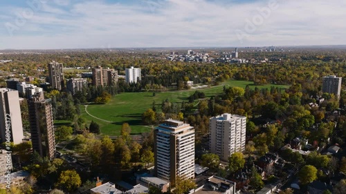 Cheesman Park Drone Tracking Shot In Denver, CO photo