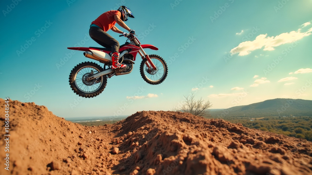 Dirt bike Jump