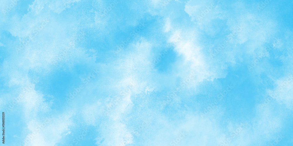 Aquarelle paint paper textured canvas of soft cloudy blue sky, Abstract elegant blue watercolor paper texture, Abstract grunge tint light blue watercolor blue grunge background. Aquarelle paint paper textured canvas of soft cloudy blue sky, Abstract elegant blue watercolor paper texture, Abstract grunge tint light blue watercolor blue grunge background.