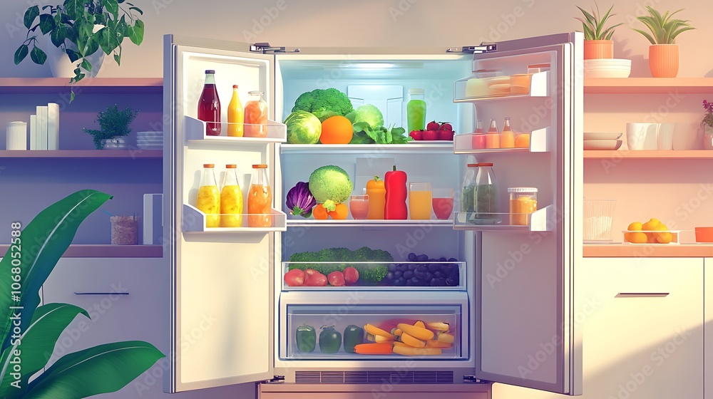 Fresh and Healthy Refrigerator Fresh and Healthy Refrigerator
