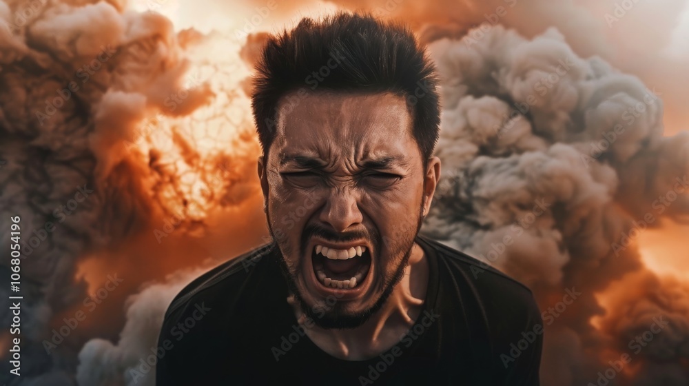 Erupting Anger in a Volcanic Fury of Emotion Erupting Anger in a Volcanic Fury of Emotion