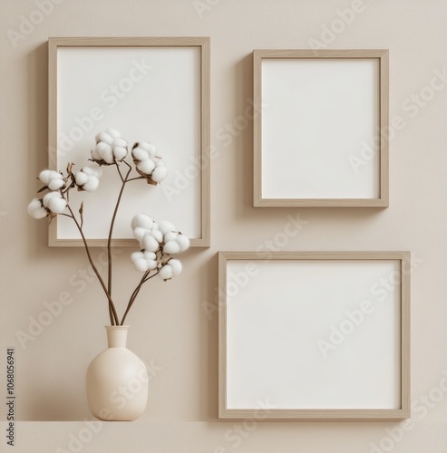 Beige Room Mockup.