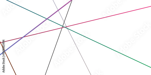 Abstract Colourful geometric Luxury premium line pattern on a transparent background.Vector illustration.