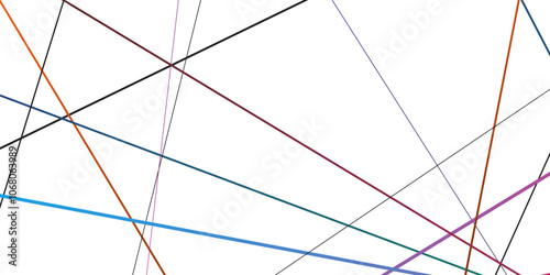 Abstract Colourful geometric Luxury premium line pattern on a transparent background.Vector illustration.