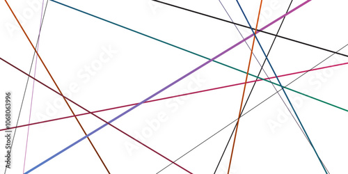 Abstract Colourful geometric Luxury premium line pattern on a transparent background.Vector illustration.