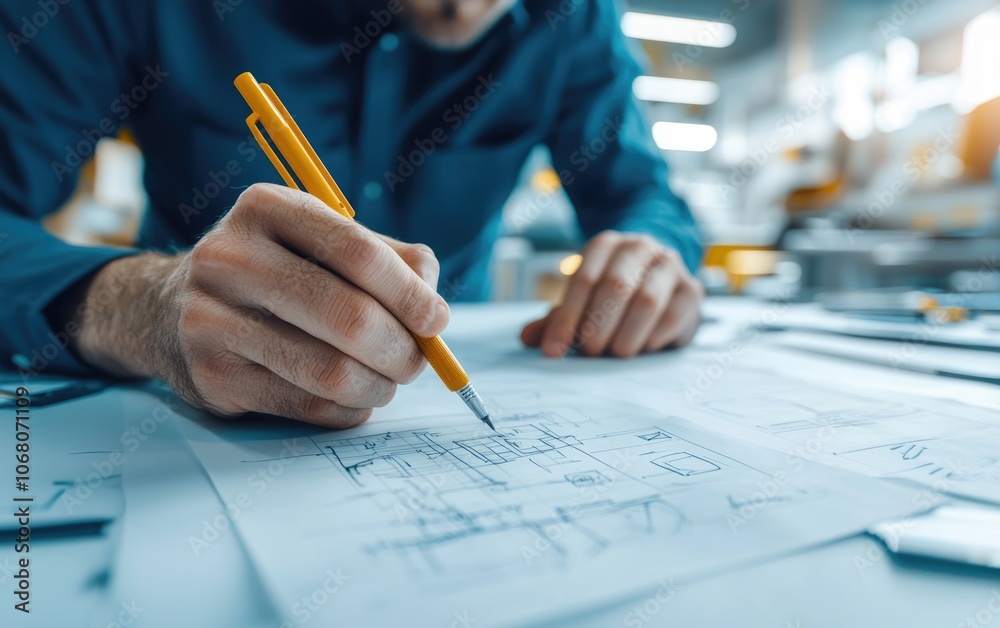 A designer using AI to convert hand-drawn sketches into fully rendered ...