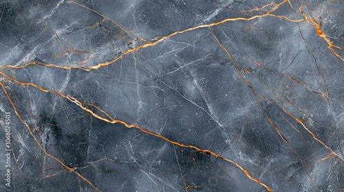 Elegant dark marble with golden veins