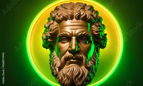 ZEUS - god of sky and thunder.
