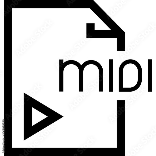 Digital Music File Format Used for Creating and Editing Music Compositions, Showcasing Versatility and Ease of Use in Various Music Applications