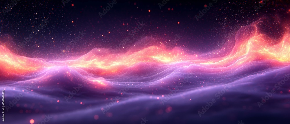 Obraz premium Fantastical Space Scene