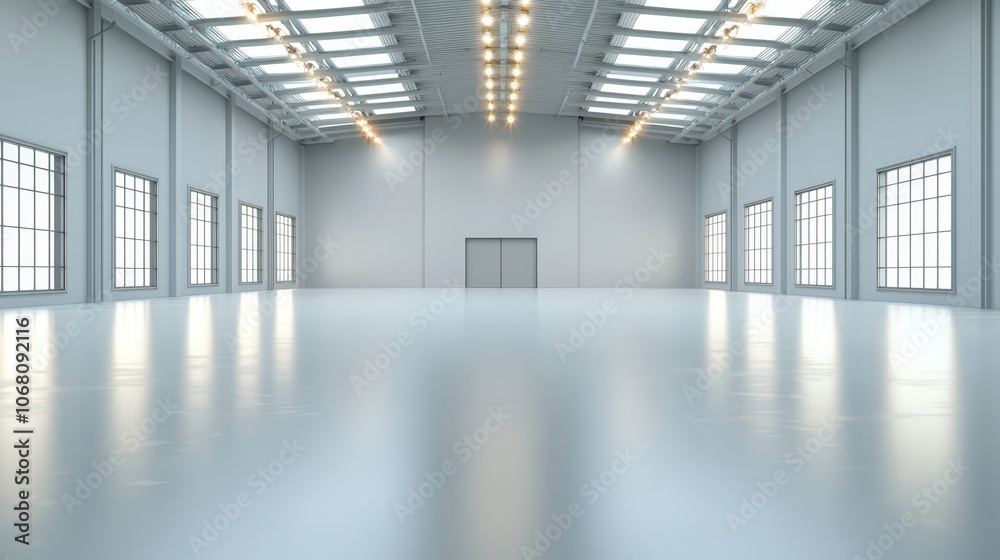 Empty Industrial Warehouse Space Rental Empty Industrial Warehouse Space Rental