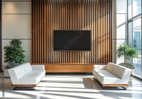 Modern Office Lobby.