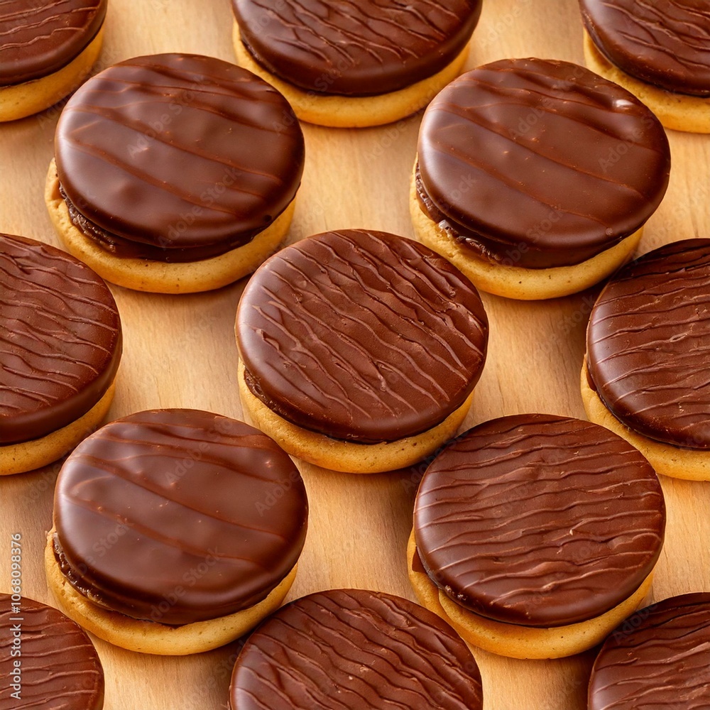 Alfajores de chocolate Alfajores de chocolate