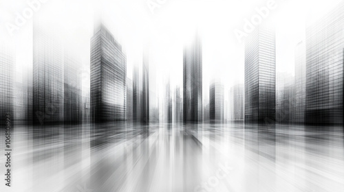 Abstract white and gray technological background with intersecting geometric lines and light textures  symbolizing advanced digital systems  connectivity  and futuristic innovation in modern technolog