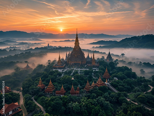 Scenery of Xishuangbanna, Yunnan, China photo