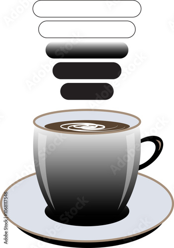 A cup of coffee can affect your mood and concentration fluctuations.