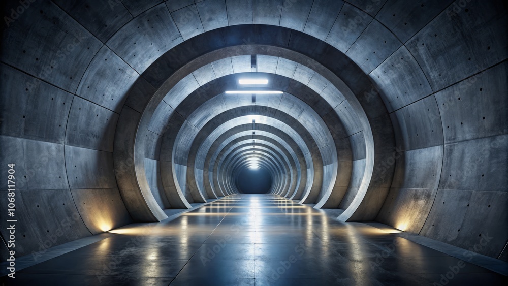 Stunning 3D Render of an Abstract Dark Concrete Tunnel Interior Design with Unique Lighting Effects, Perfect for Modern Architecture and Interior Design Inspiration Stunning 3D Render of an Abstract Dark Concrete Tunnel Interior Design with Unique Lighting Effects, Perfect for Modern Architecture and Interior Design Inspiration