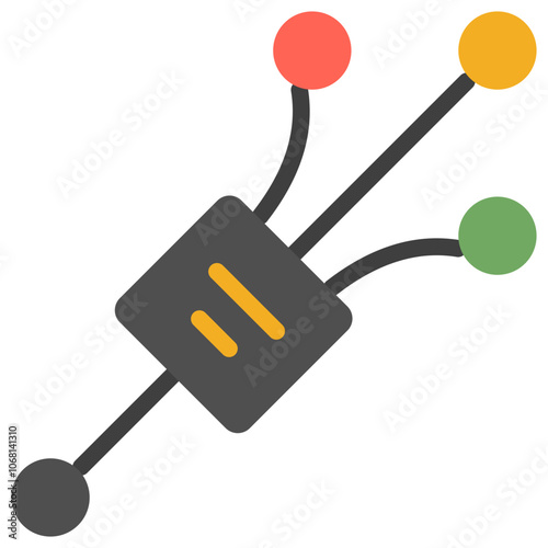 splitter flat icon