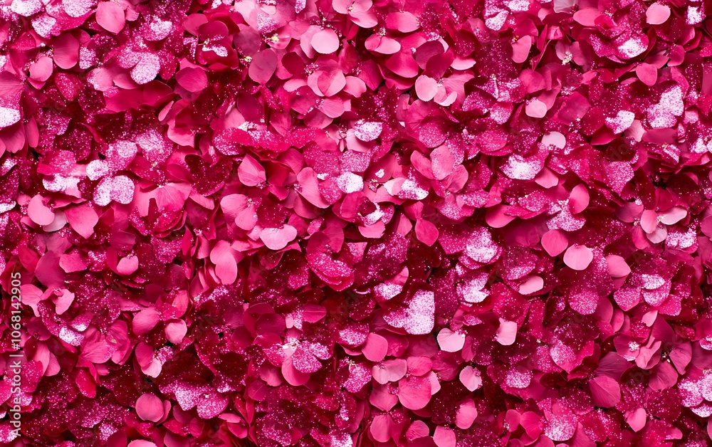 Hot Pink Glitter Background in Chaotic Style Hot Pink Glitter Background in Chaotic Style