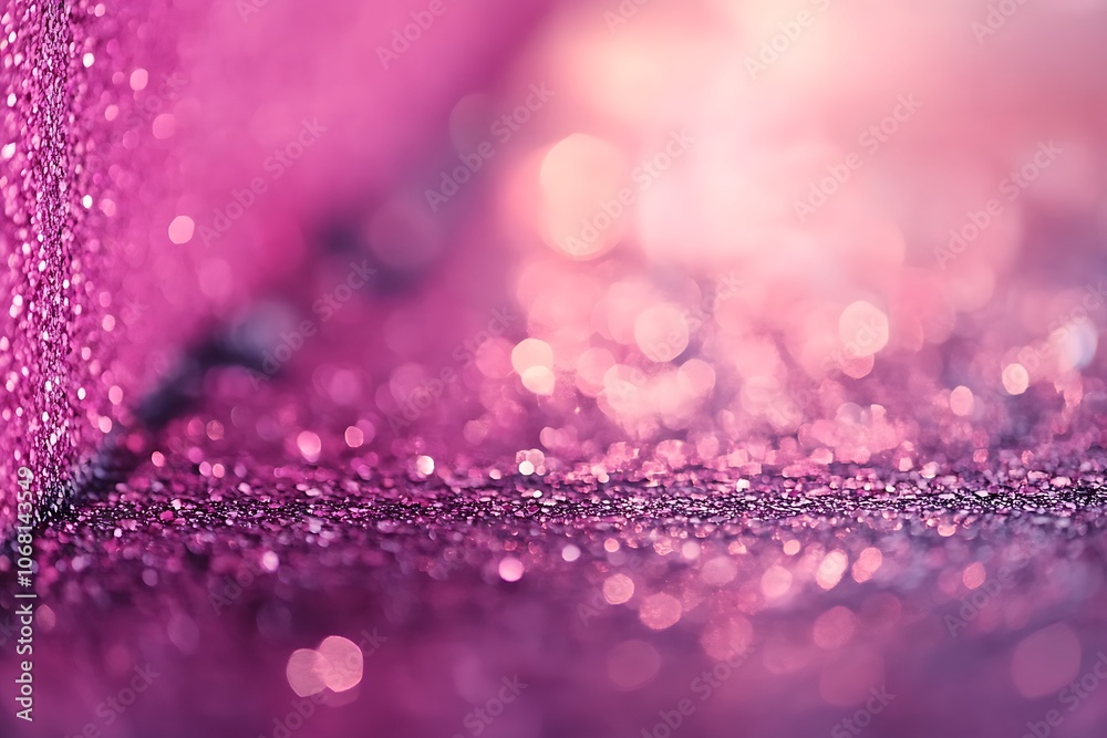 Hot Pink Glitter Background in Chaotic Style Hot Pink Glitter Background in Chaotic Style