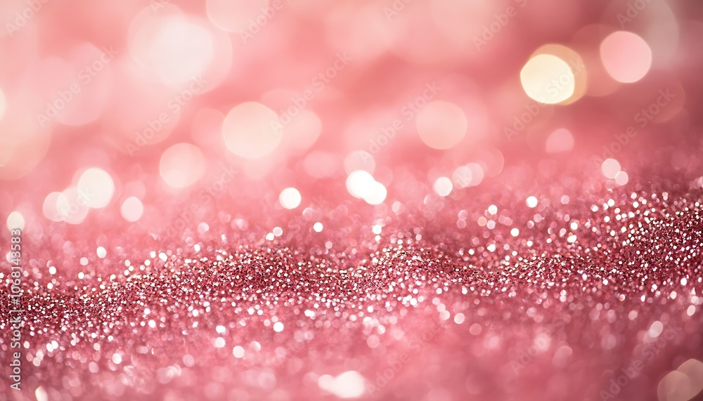 Hot Pink Glitter Background in Chaotic Style Hot Pink Glitter Background in Chaotic Style