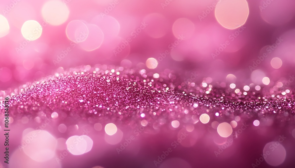 Hot Pink Glitter Background in Chaotic Style Hot Pink Glitter Background in Chaotic Style