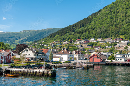 Obraz na płótnie Vik is a municipality in Sogn og Fjordane county in Vestlandet region, Norway. w salonie
