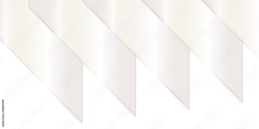 Obraz premium White and gray abstract background with simple golden lines. Gray, white abstract background with golden lines for presentation design template. Wood color texture background geometric cover business.