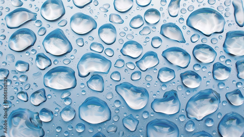 Isolating Bright Water Droplets on a White Background - a captivating and refreshing visual. The isolating bright water droplets on the white background create a striking and pure look. It gives the i Isolating Bright Water Droplets on a White Background - a captivating and refreshing visual. The isolating bright water droplets on the white background create a striking and pure look. It gives the i