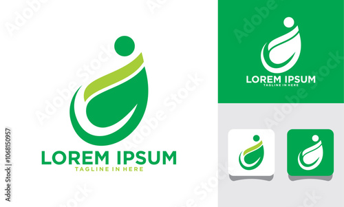 icon set logo care for the environment