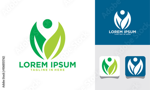 set of green eco icons