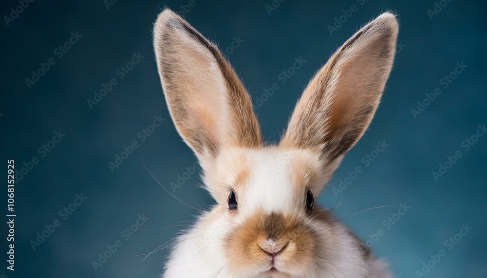 Obraz premium Cute fluffy rabbit