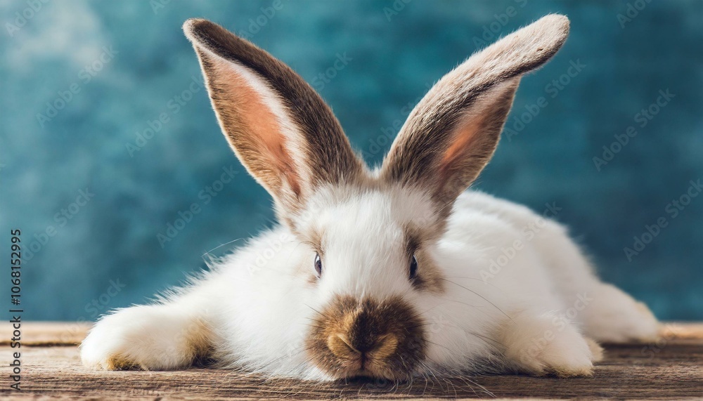 Obraz premium Cute fluffy rabbit