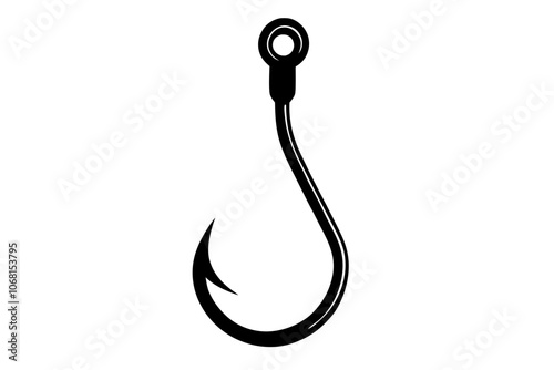 fishing hook vector