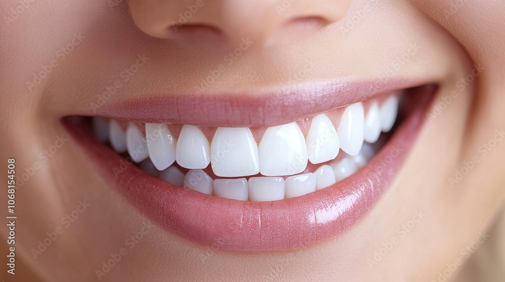 Fototapeta premium In aesthetic dentistry smile design treatment involves creating a beautiful smile using computer-aided dental design programs the design is achieved using e-max and zirconium materials