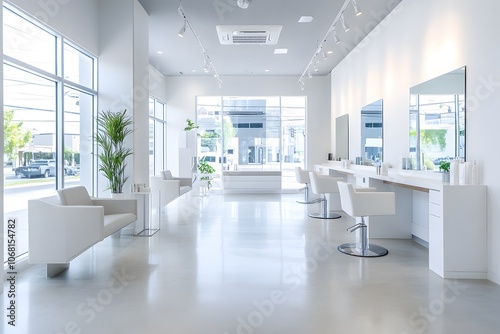 Create a modern and inviting salon space
