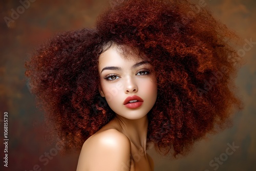 Capture stunning portraits of beautiful curly red hair