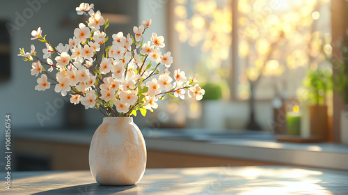 Flower, flower arrangement, art, scene, vase, beautiful, gorgeous, life, four seasons, spring, summer, autumn, winter, bedroom, living room, dining table, dining room, flower, bouquet, yellow, orange,