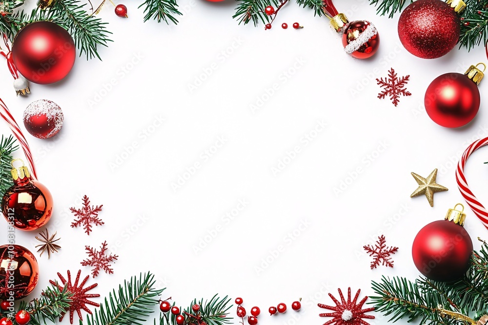 A customizable poster template with a festive design and border, featuring blank space for personalized text on a white background. A customizable poster template with a festive design and border, featuring blank space for personalized text on a white background.