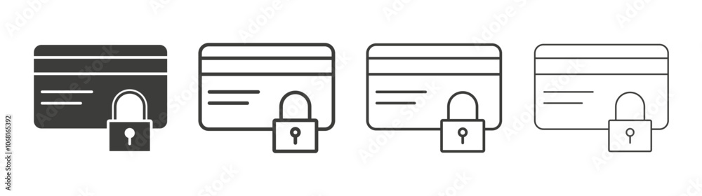 Credit limit icon set vector in black and white colors Credit limit icon set vector in black and white colors
