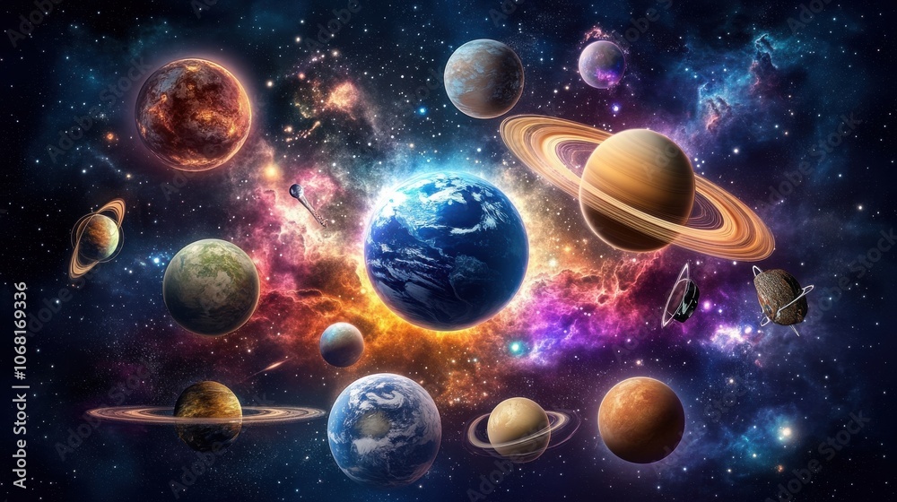 Explore the wonders of the universe a stunning visual journey through planets and cosmic beauty Explore the wonders of the universe a stunning visual journey through planets and cosmic beauty