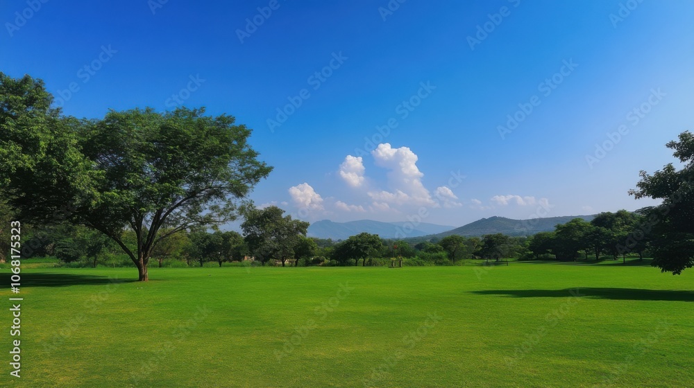 Verdant Meadows: A Tranquil Natural Landscape Verdant Meadows: A Tranquil Natural Landscape