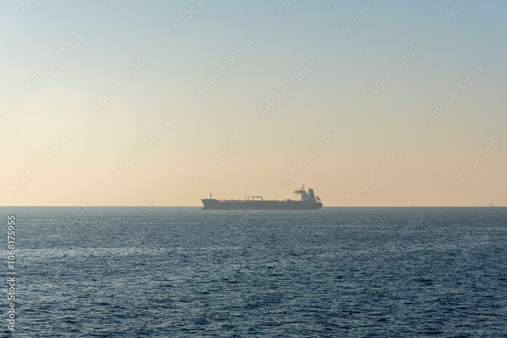 Tanker in the sea Tanker in the sea